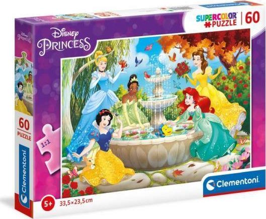 Clementoni Clementoni Puzzle 60 dielikov Disney Princezná. Princezné pri fontáne 26064