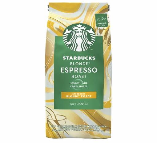 Starbucks Blonde Espresso Roast zrnková káva 200g