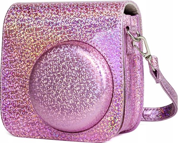 LoveInstant Case Case Cover For Fujifilm Instax Mini 9 8 / Pink Flash