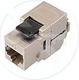 Solarix MULTIPACK 24 ks - 10G keystone CAT6A STP samořezný SXKJ-10G-STP-BK-SA