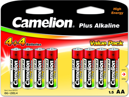 Batéria Camelion Plus AA/R6 8 ks.