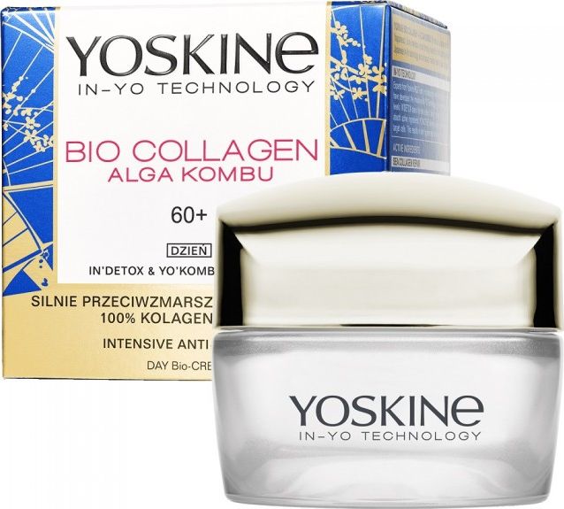 Yoskine Yoskine Bio Collagen Alga Kombu 60+ silně protivráskový biodenní krém 50ml | DOPRAVA ZDARMA OD 250 PLN