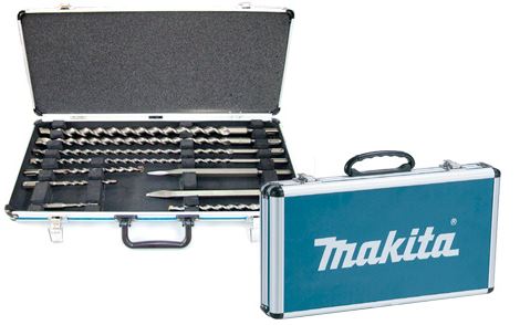 Makita D-19174 Sada vrtáků a sekáčů SDS-Plus, 10ks