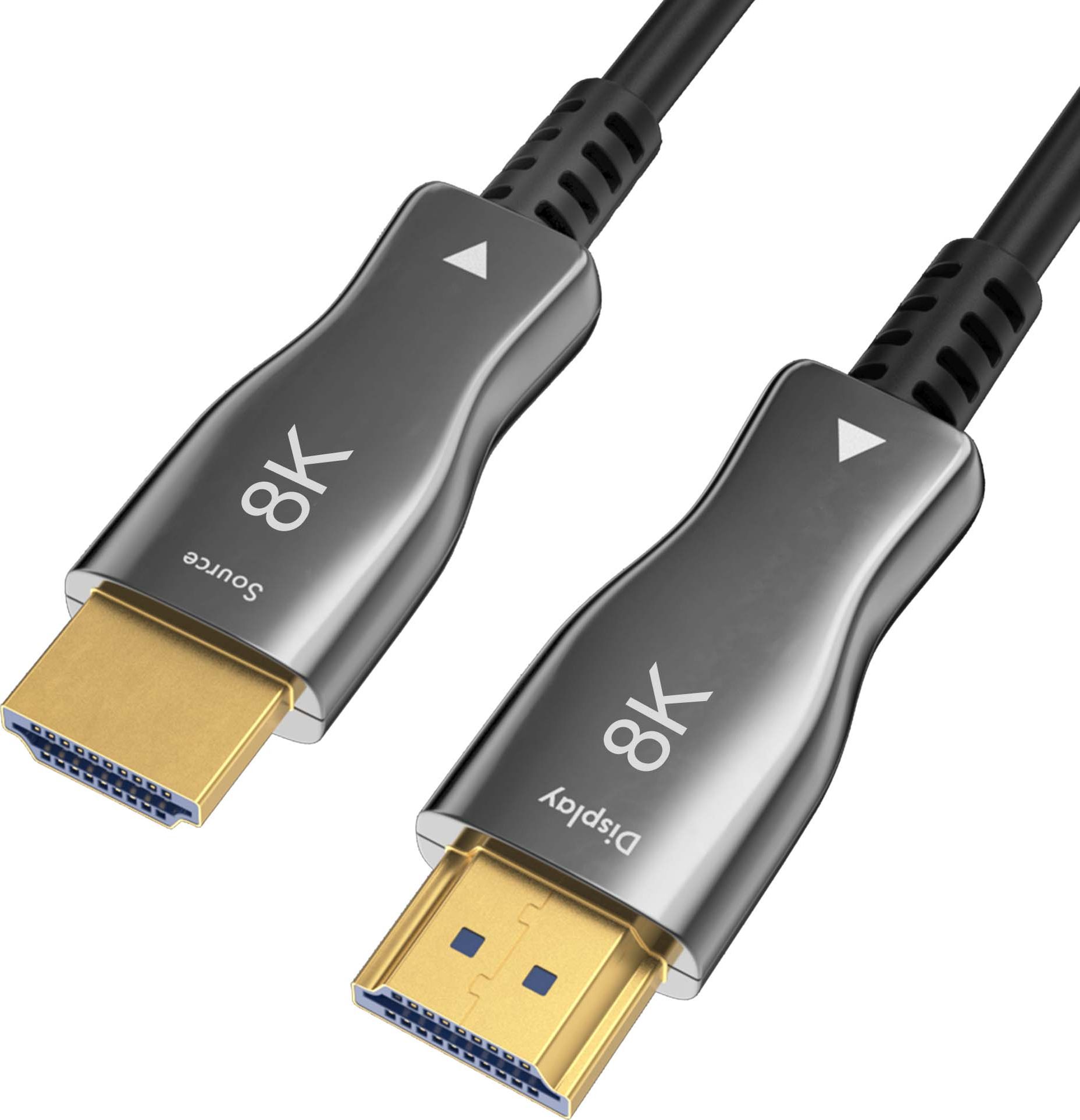 CLAROC CABLE HDMI 2.1 AOC M/M 4K @ 120HZ 8K @ 60HZ 10M FEN-HDMI-21-10M