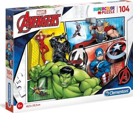 Clementoni Puzzle 104 dielikov The Avengers
