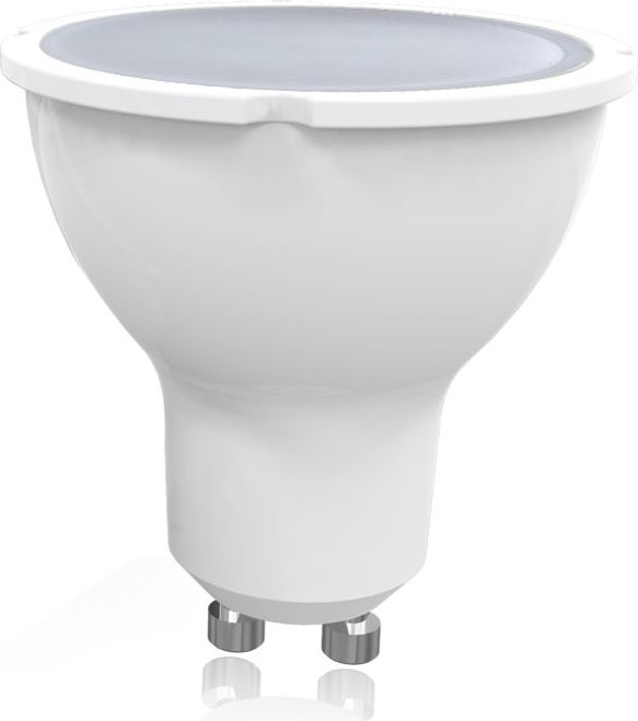 Omega LED reflektor GU10, 8W, 2800K
