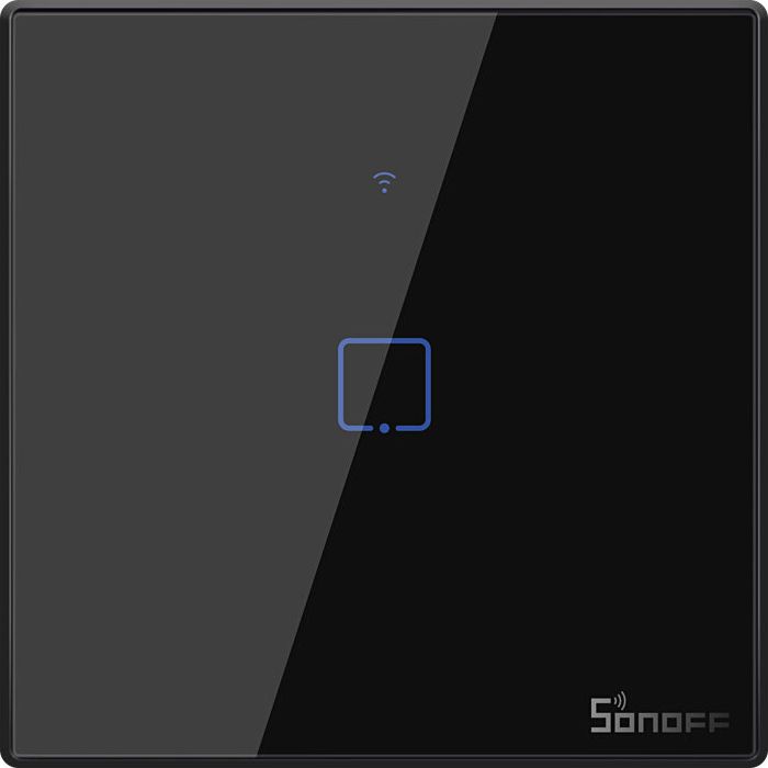 Dotykový vypínač WiFi + RF 433 Sonoff T3 EU TX (1 kanál)