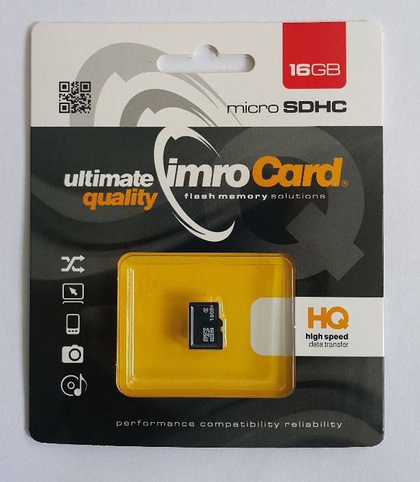 IMRO 4/16G ADP memory card 16 GB MicroSDHC Class 4