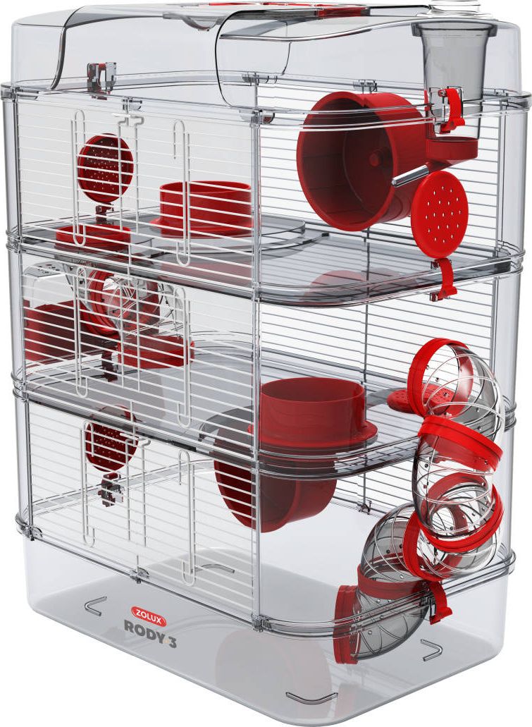 Zolux Zolux Rody Caze3 Trio Red Col.