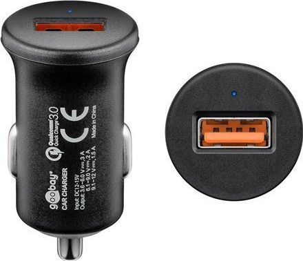 Goobay Quick Charge USB rýchlonabíjačka do auta