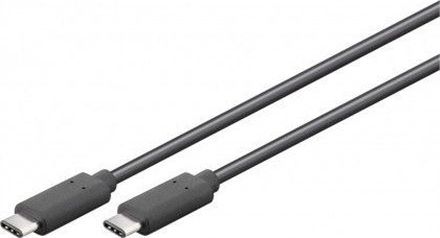 Goobay USB-C – USB-C USB kabel 3 m černý (66509)