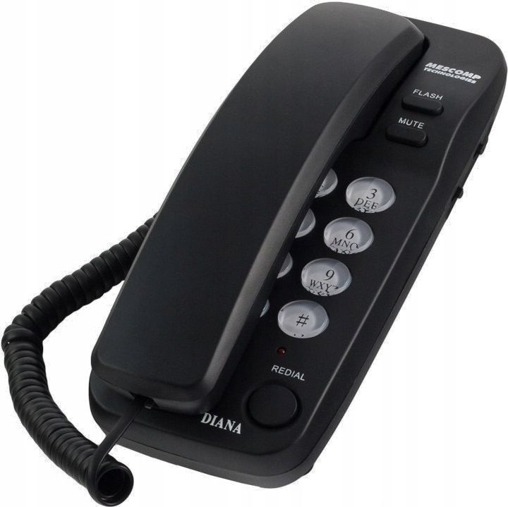Pevná linka Mescomp MT 518 Diana Black