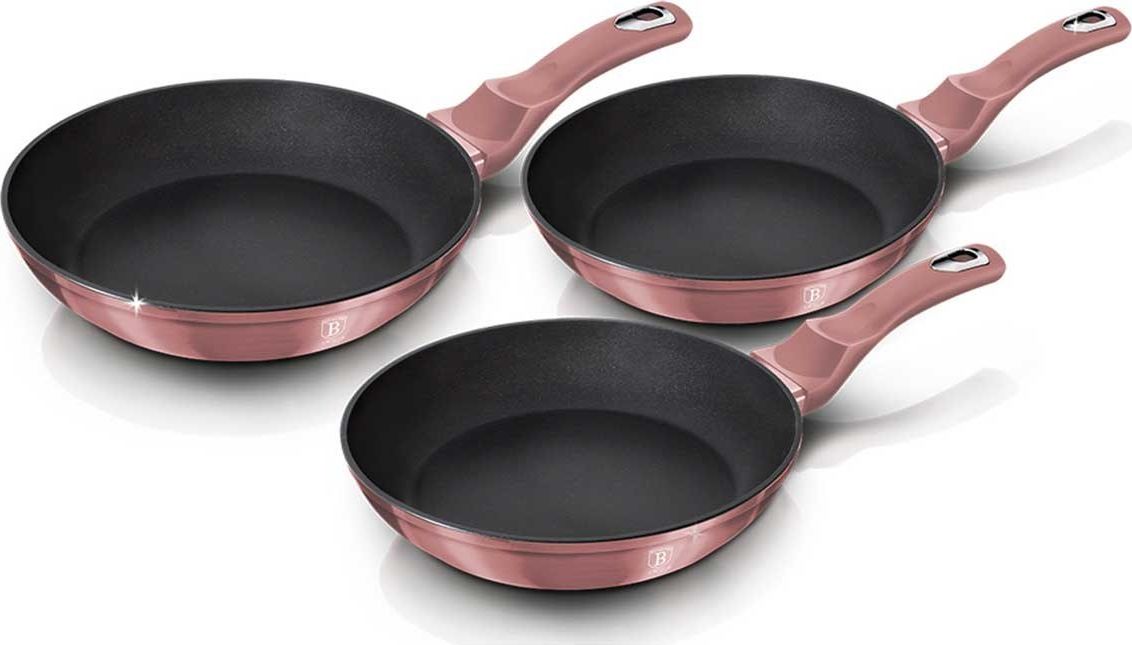 BerlingerHaus sada panvíc 3ks BH-6170 I-Rose