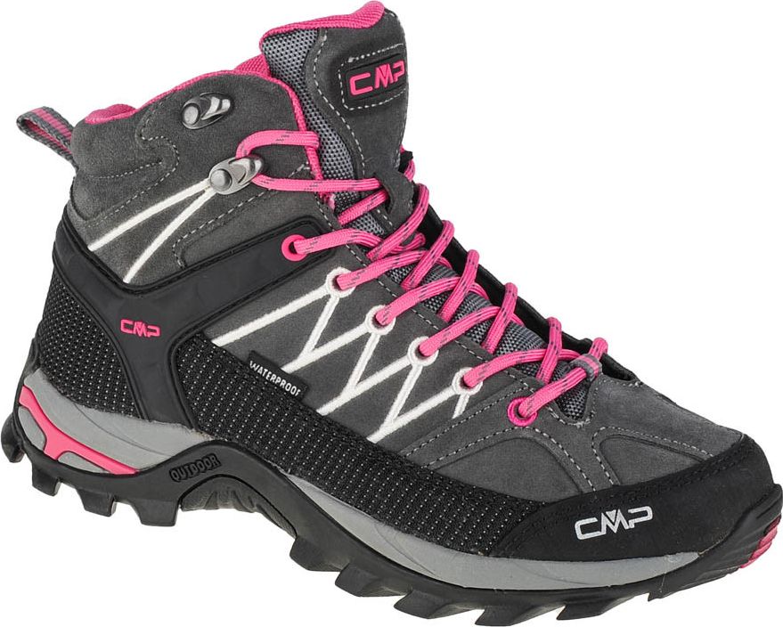 Buty trekkingowe damskie CMP Rigel Mid Wmn Trekking Shoes Wp Grey/Fuxi r.