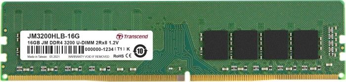 Paměť Transcend JetRam, DDR4, 16 GB, 3200 MHz, CL22 (JM3200HLB-16G)