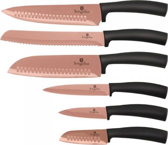 BerlingerHaus sada nožov 6ks BH-2611 Rose Gold