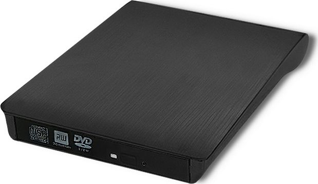 Qoltec 51857 External DVD-RW recorder |USB 3:0|Black