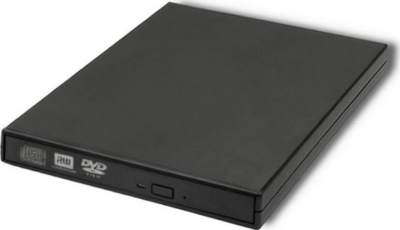 Qoltec 51858 External DVD-RW recorder |USB 2.0|Black