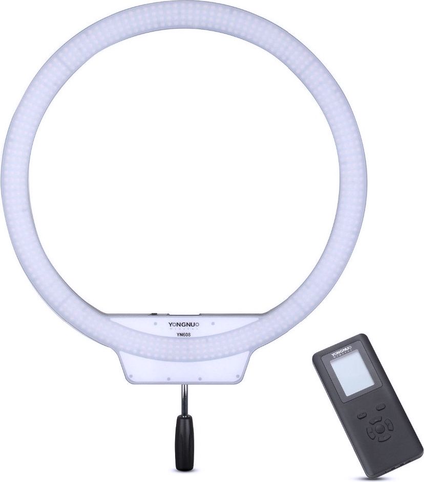 Yongnuo Flash Yongnuo YN-608 LED lampa 5500K prsten