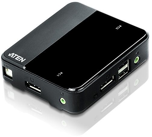 2-Port USB KVM Switch 4K UHD, KVM-Switch