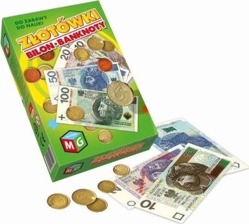 Zestaw edukacyjny Bilon i banknoty do zabawy