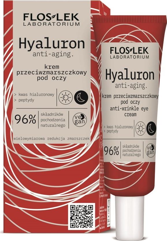 FLOSLEK Floslek Hyaluron Očný krém proti vráskam 30ml