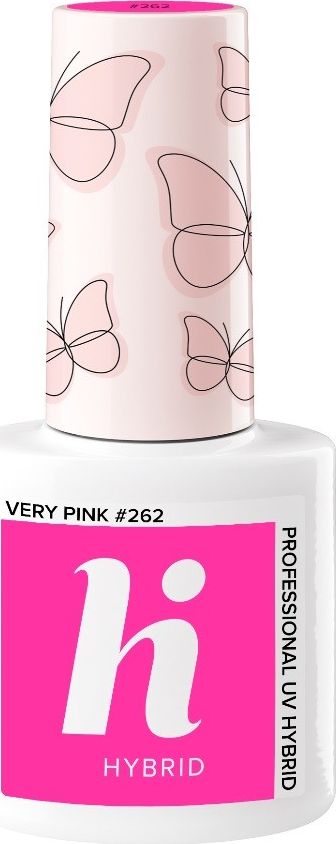 Hi Hybrid Hi Hybrid Hybrid lak na nechty Butterfly #262 Very Pink 5ml