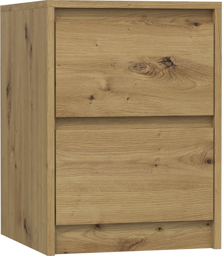 Topeshop K2 ARTISAN nočný stolík dub