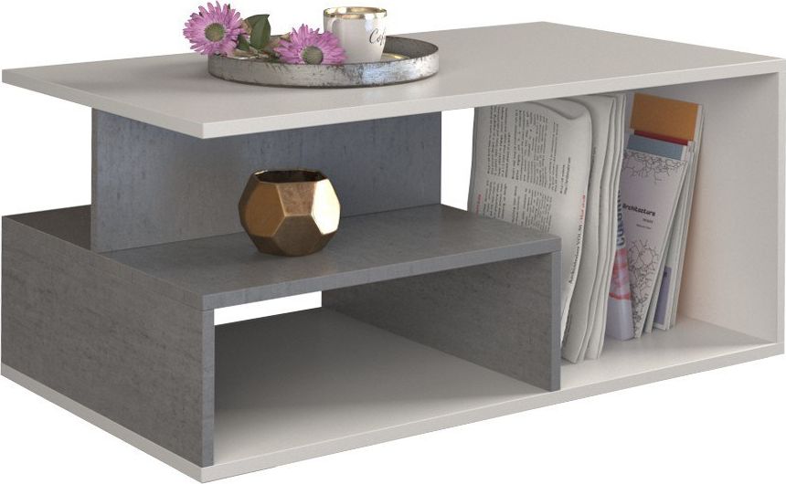 Topeshop PRIMA BETON káva/side/end table Coffee table Free-form shape 1 leg(s)