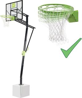 Basketbalový kôš Exit Exit Galaxy s naklápacím okrajom (rukávy) - 101 0020