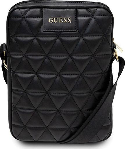 Pouzdro na tablet Guess Guess Bag GUTB10QLBK 10 černá/černá prošívaná taška na tablet