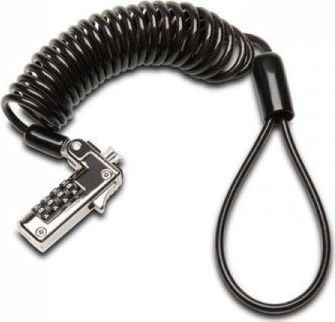 Bezpečnostní kabel Kensington KENSINGTON Slim Combination Lock Přenosný zámek notebooku pro bezpečnostní slot NanoSaver, resetovatelný