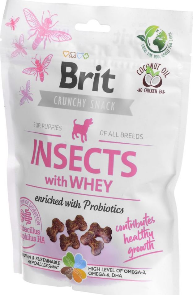 Brit Care Dog Insects&Whey - Dog treat