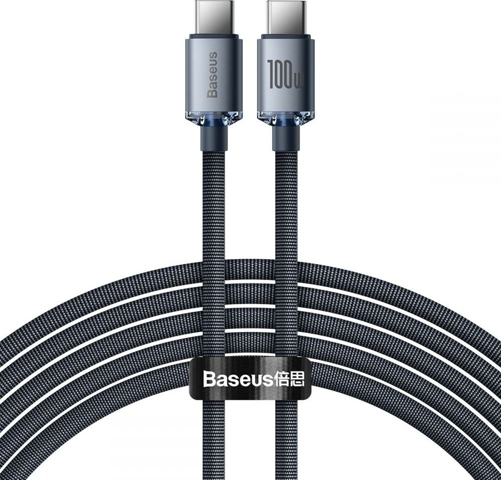 Baseus USB-C - USB-C USB kábel 2 m čierny (baseus_20220112122938)