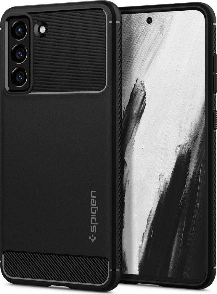 Spigen RUGGED ARMOR GALAXY S21 FE matná čierna
