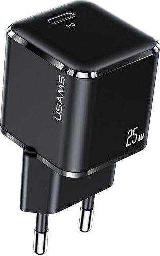 Usams nabíječka USAMS T42 CC140TC01 (US-CC140) nástěnná nabíječka 5V-3A PD3.0 Fast Charging černá
