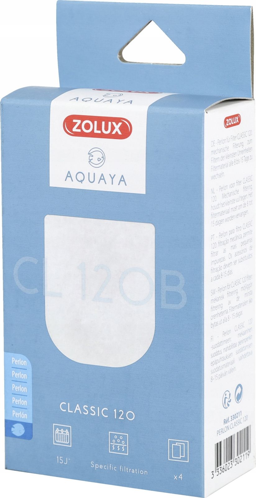 Kartuše Zolux ZOLUX AQUAYA Perlon Classic 120