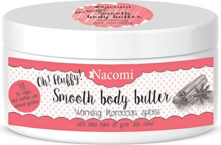 Nacomi Light tělové máslo Hřejivé marocké koření 100g