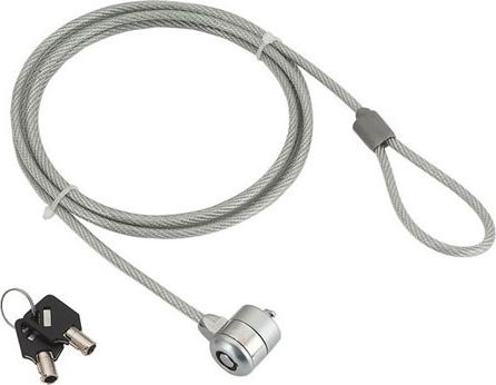 Gembird LK-K-01 cable lock Silver 1.8 m