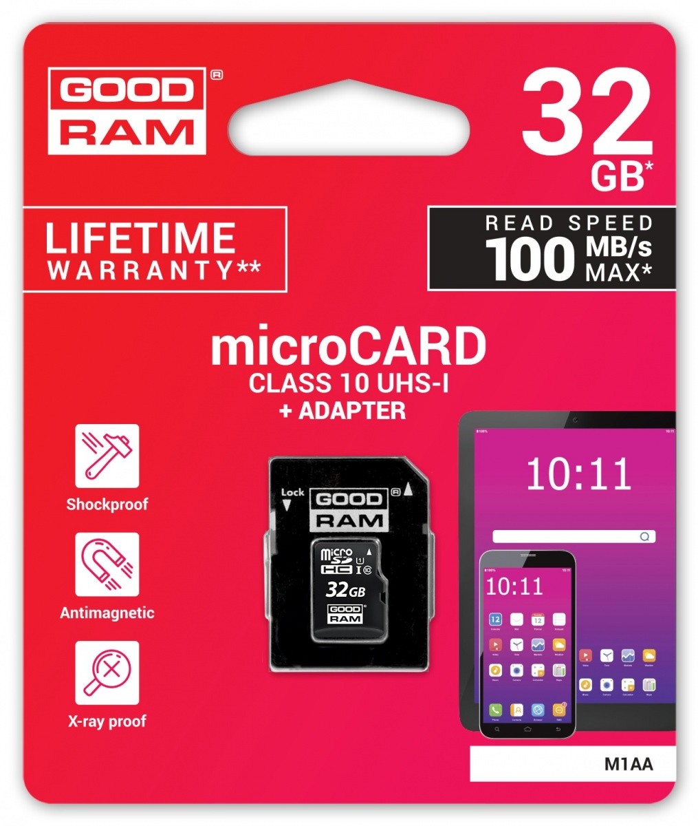 Goodram microSDHC UHS-i 32 GB M1AA-0320R12