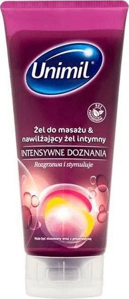Unimil Unimil_intensive Massage Gel a zvlhčující intimní gel 200ml