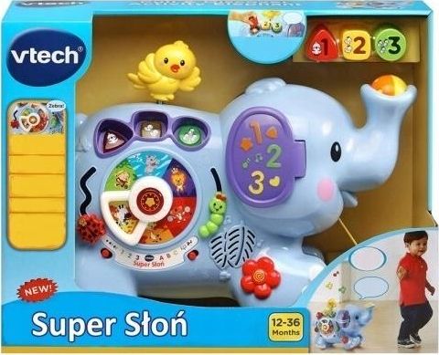 Vtech super modrý slon