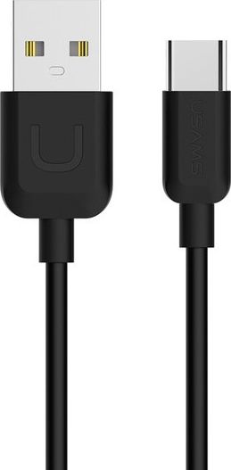 Usams USB-A – USB-C kábel USB 1 m čierny (63881-uniw)