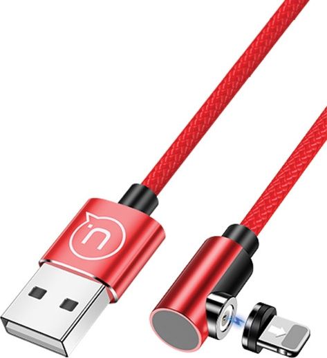 Usams USB-A – Lightning kabel 1 m červený (63289)