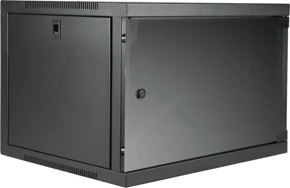 Caymon CAYMON EPR409/B 19 nástenný stojan - 9 jednotiek - hĺbka 450 mm Čierna verzia