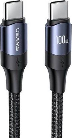 Usams USB-C – USB-C USB kábel 3 m čierny (6958444973357)
