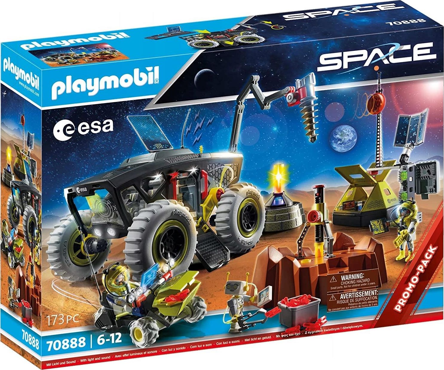 Playmobil 70888 Expedice na Mars s vozidly