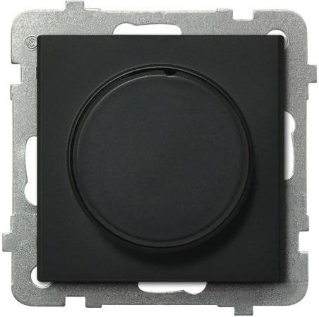 Ospel Sonata otočný stmievač pre žiarovky a halogénové spotrebiče, kovovo čierna (LP-8R/m/33)