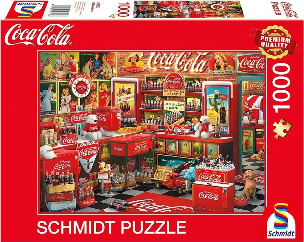 Coca Cola - Nostalgia-Shop, Puzzle
