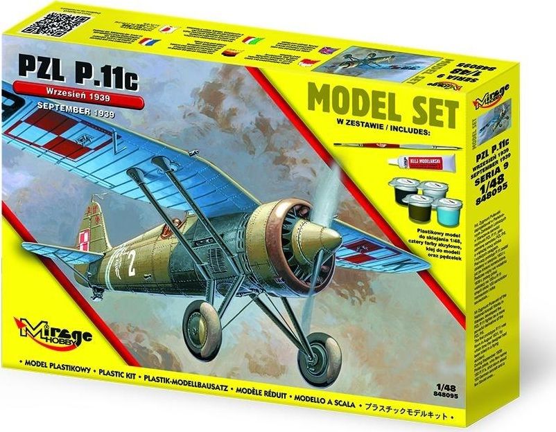 Mirage PZL.11C Září 1939  Polské stíhací letadlo